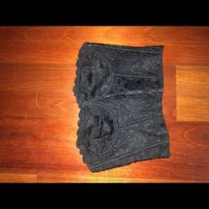 Urban Outfitters Bustier Bra in Black